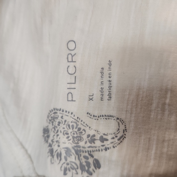 Anthropologie Pilcro Ruffle Open Back Long Sleeve Shirt - Picture 7 of 9